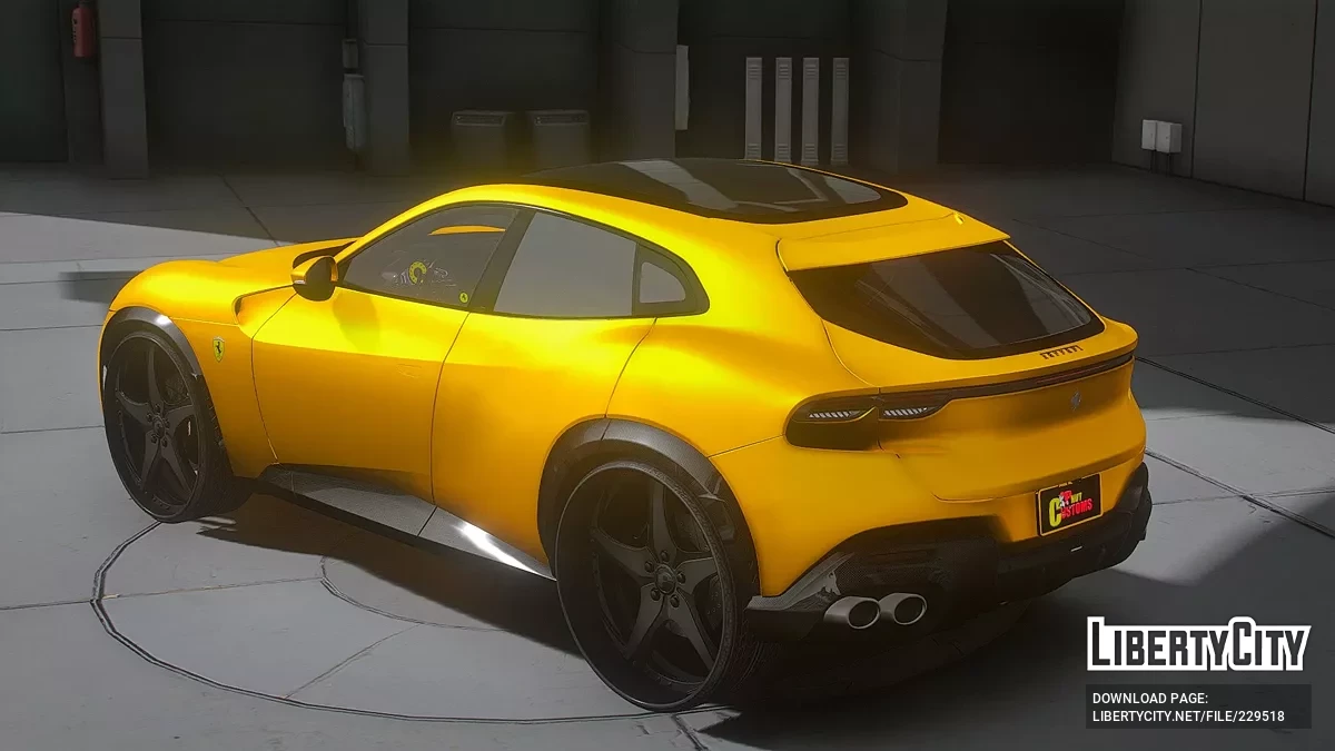 2023 Ferrari Purosangue Custom / GTA 5