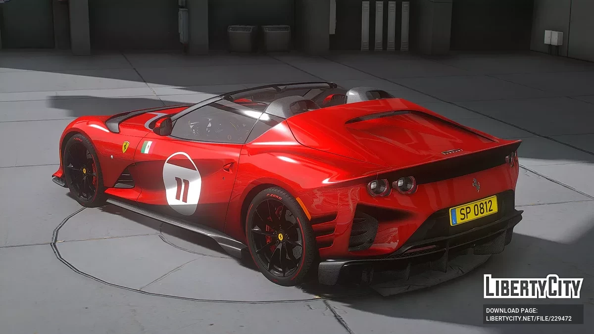 Ferrari 812 Competizione Aperta Tailor Made / GTA 5