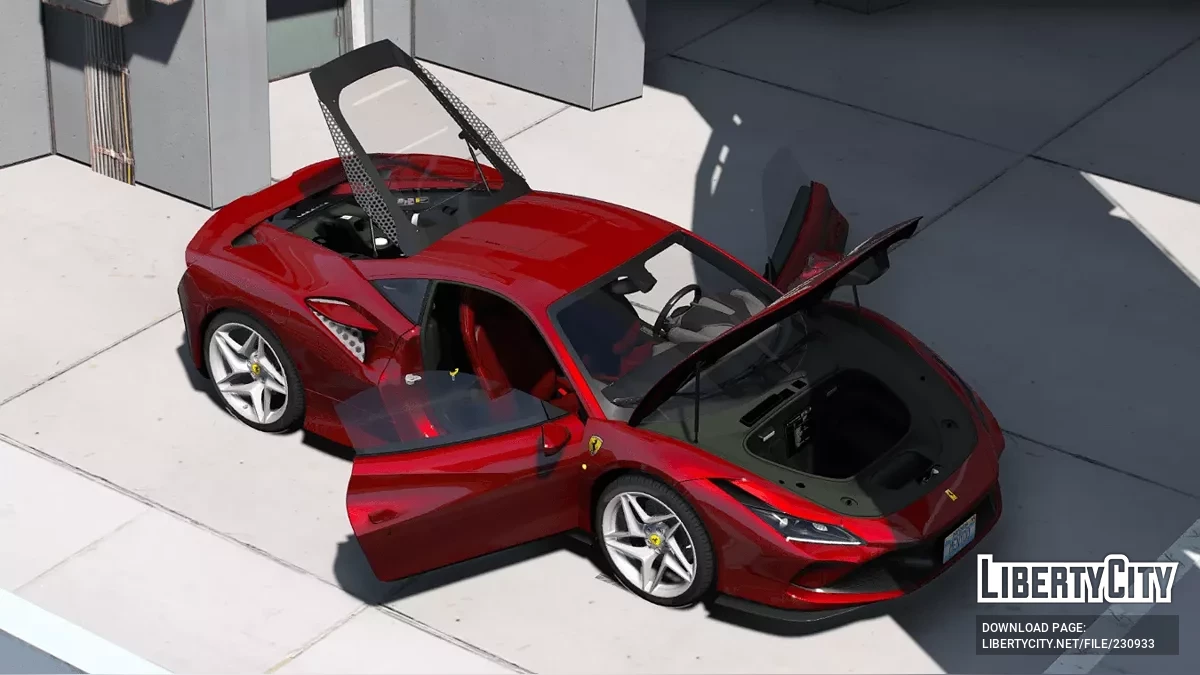 2020 Ferrari F8 Tributo v1.0 / GTA 5