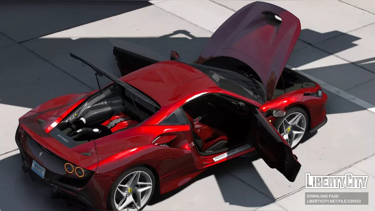 2020 Ferrari F8 Tributo v1.0 / GTA 5