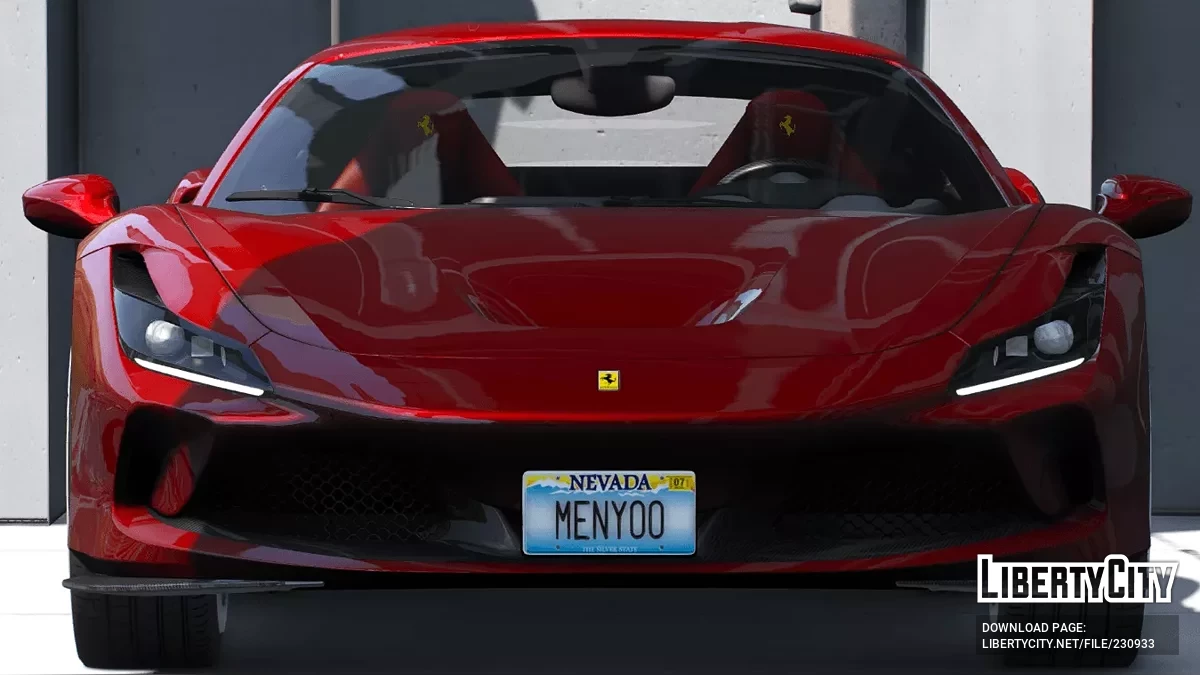2020 Ferrari F8 Tributo v1.0 / GTA 5