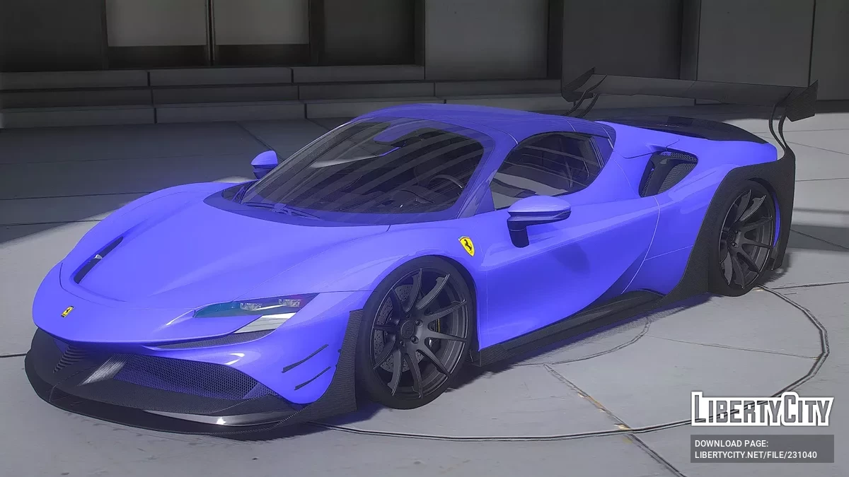 2022 Ferrari SF90 Spyder Tortilla Custom / GTA 5