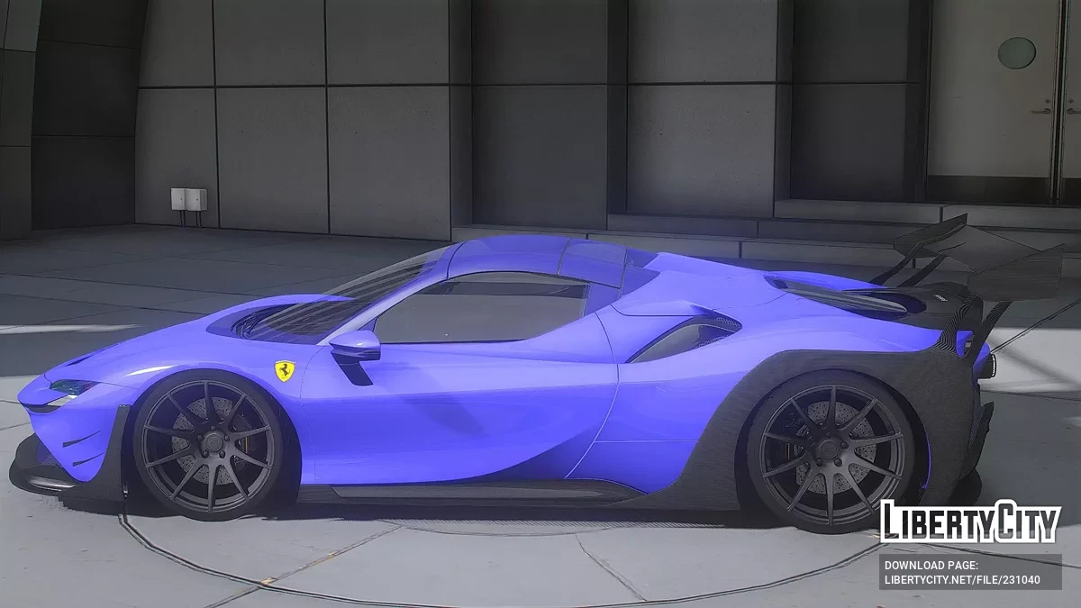 2022 Ferrari SF90 Spyder Tortilla Custom / GTA 5
