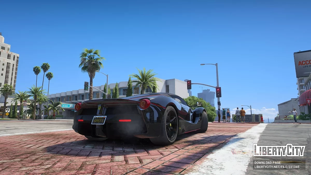 Ferrari LaFerrari Aperta v1.0 / GTA 5