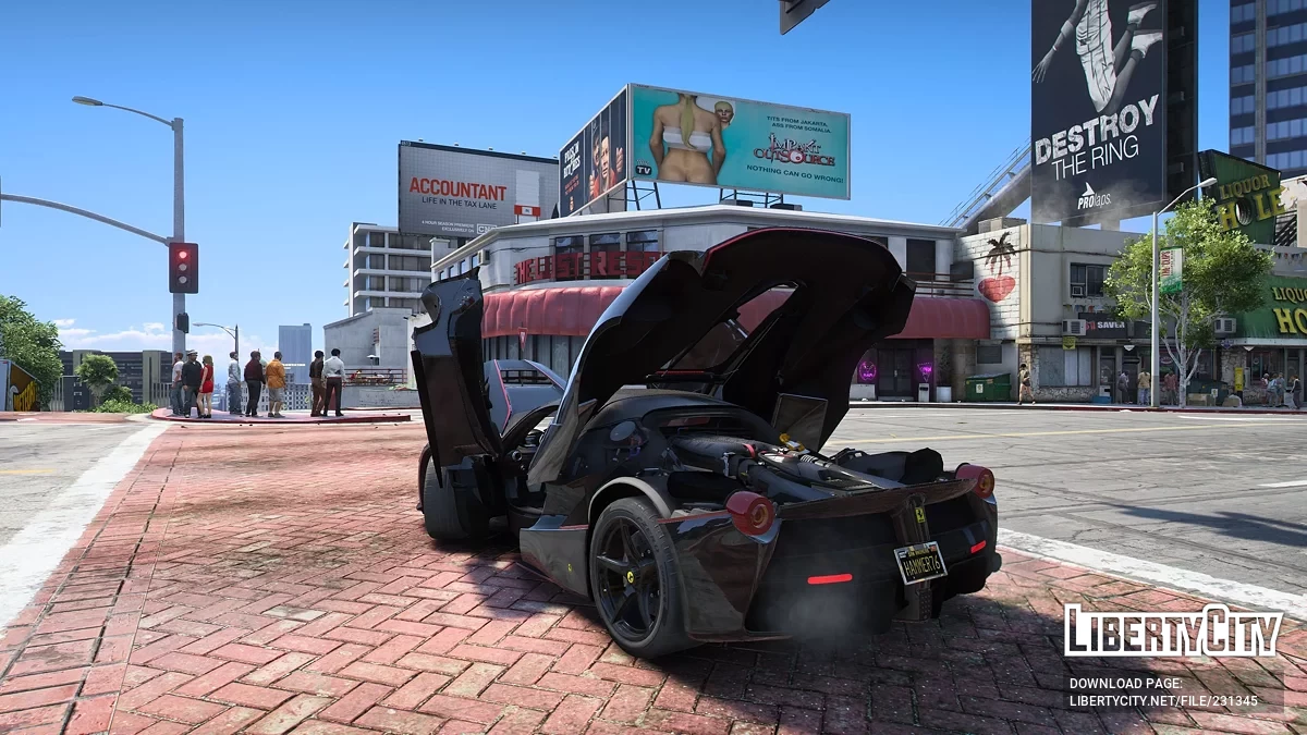 Ferrari LaFerrari Aperta v1.0 / GTA 5