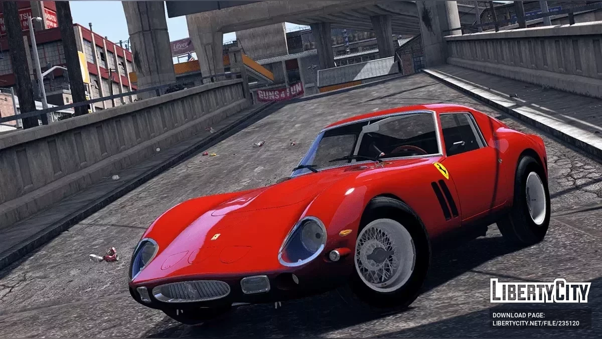 1962 Ferrari 250 GTO v1.0 / GTA 5