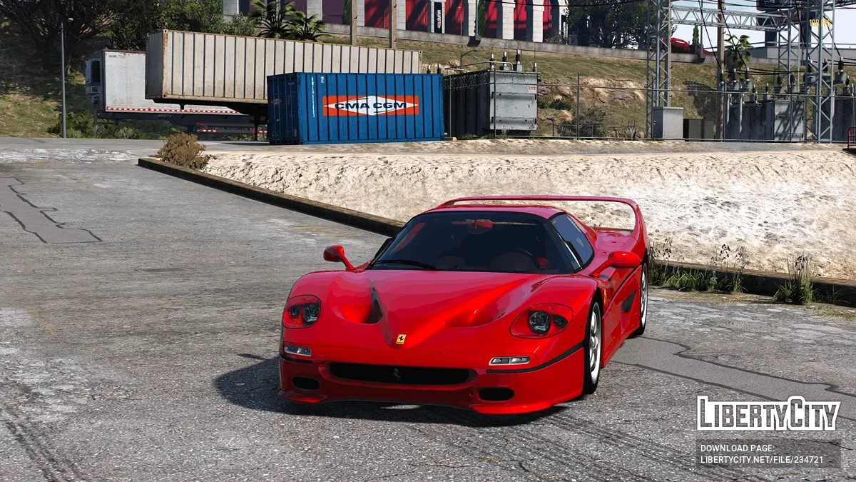 1995 Ferrari F50 v1.0 / GTA 5