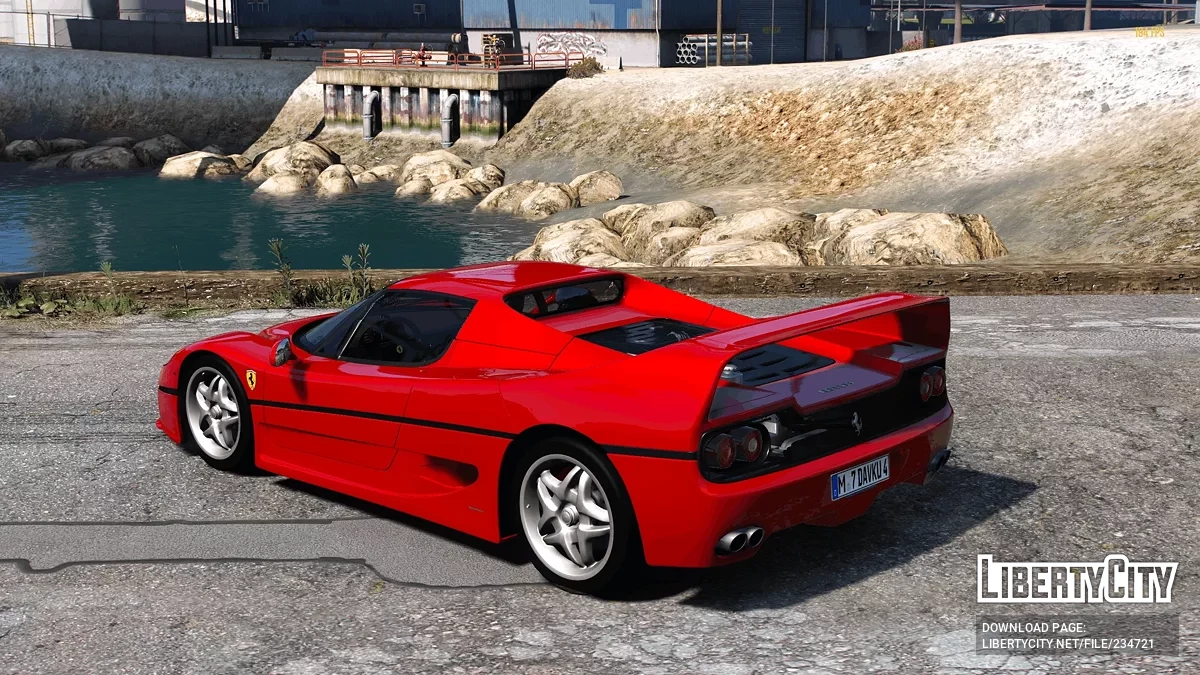 1995 Ferrari F50 v1.0 / GTA 5