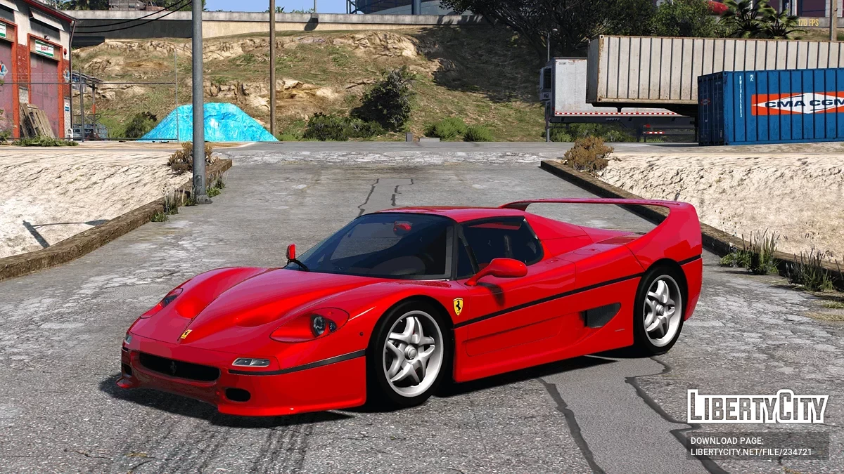 1995 Ferrari F50 v1.0 / GTA 5