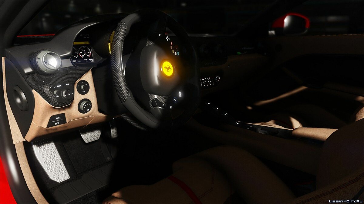 2013 Ferrari F620GT "F12 Berlinetta" [HQ | Animated | Tuning | LODs] 1.0 для GTA 5 - Картинка #5