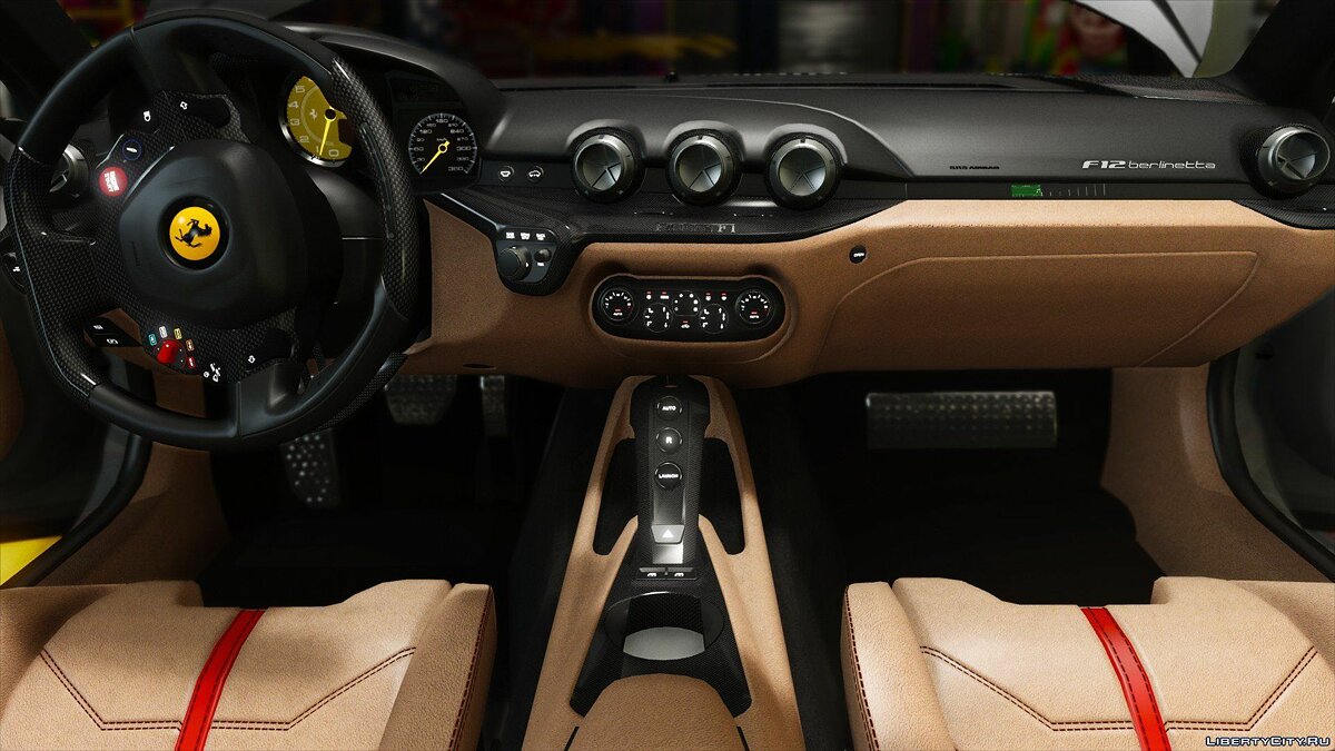 2013 Ferrari F620GT "F12 Berlinetta" [HQ | Animated | Tuning | LODs] 1.0 для GTA 5 - Картинка #13