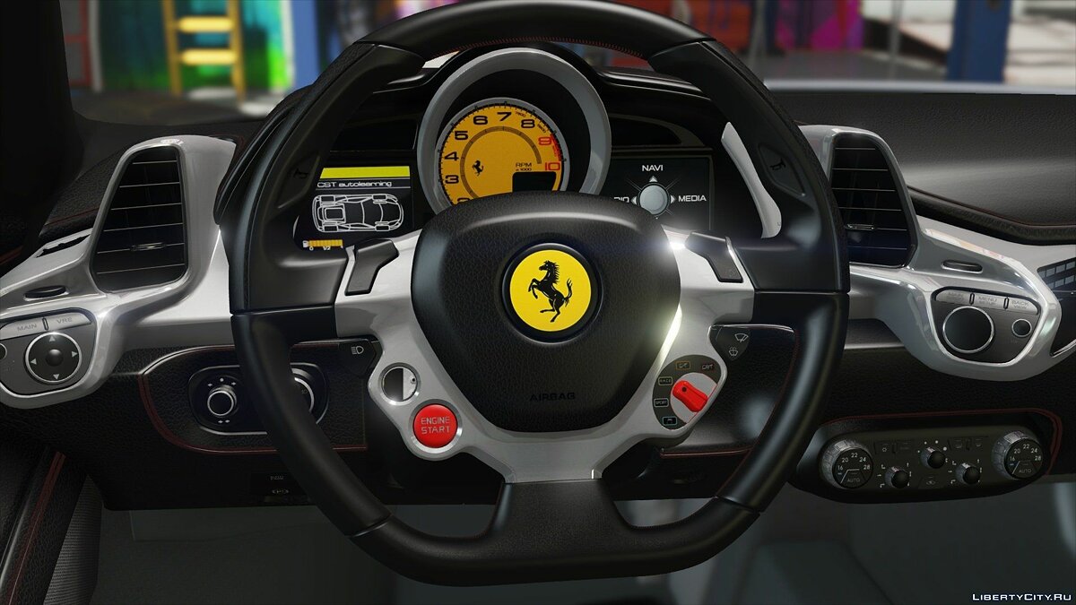 Ferrari 458 Italia AUTOVISTA [Add-On / Replace] для GTA 5 - Картинка #11