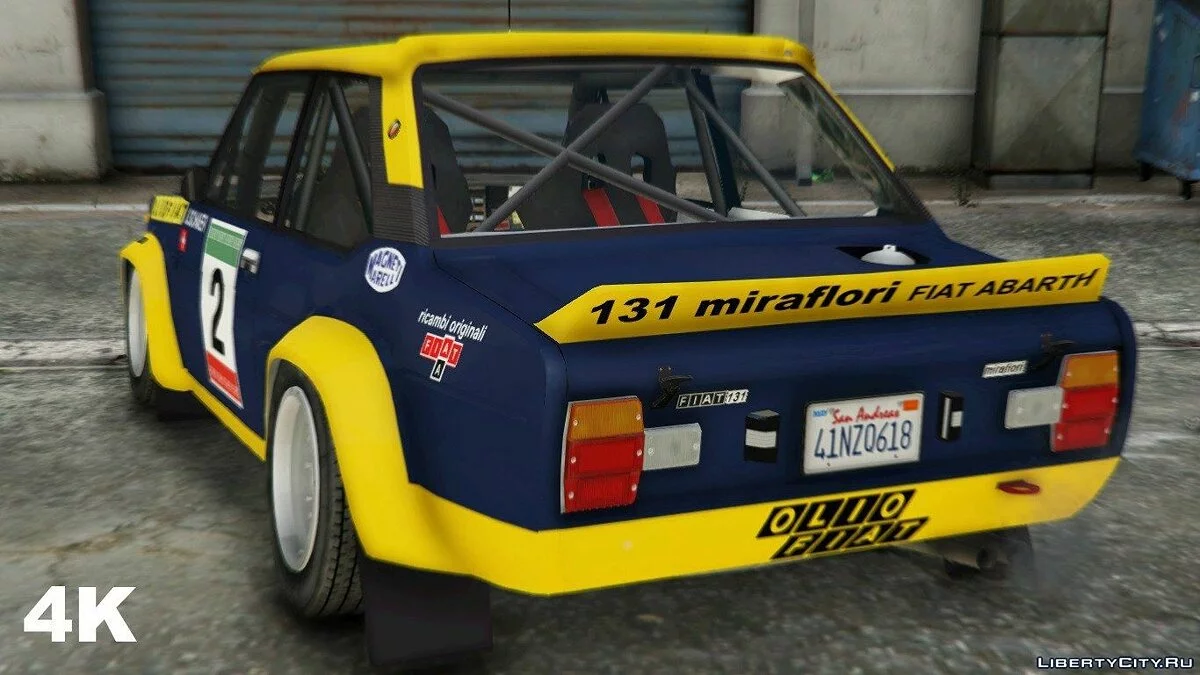 Fiat 131 Mirafiori (Rally) 1.0 / GTA 5