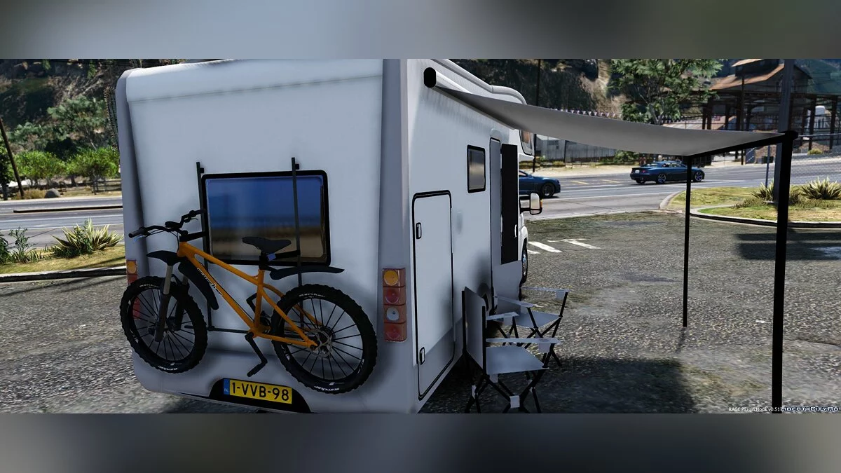 Fiat Campervan + Bike Trailer 0.1 [BETA] / GTA 5