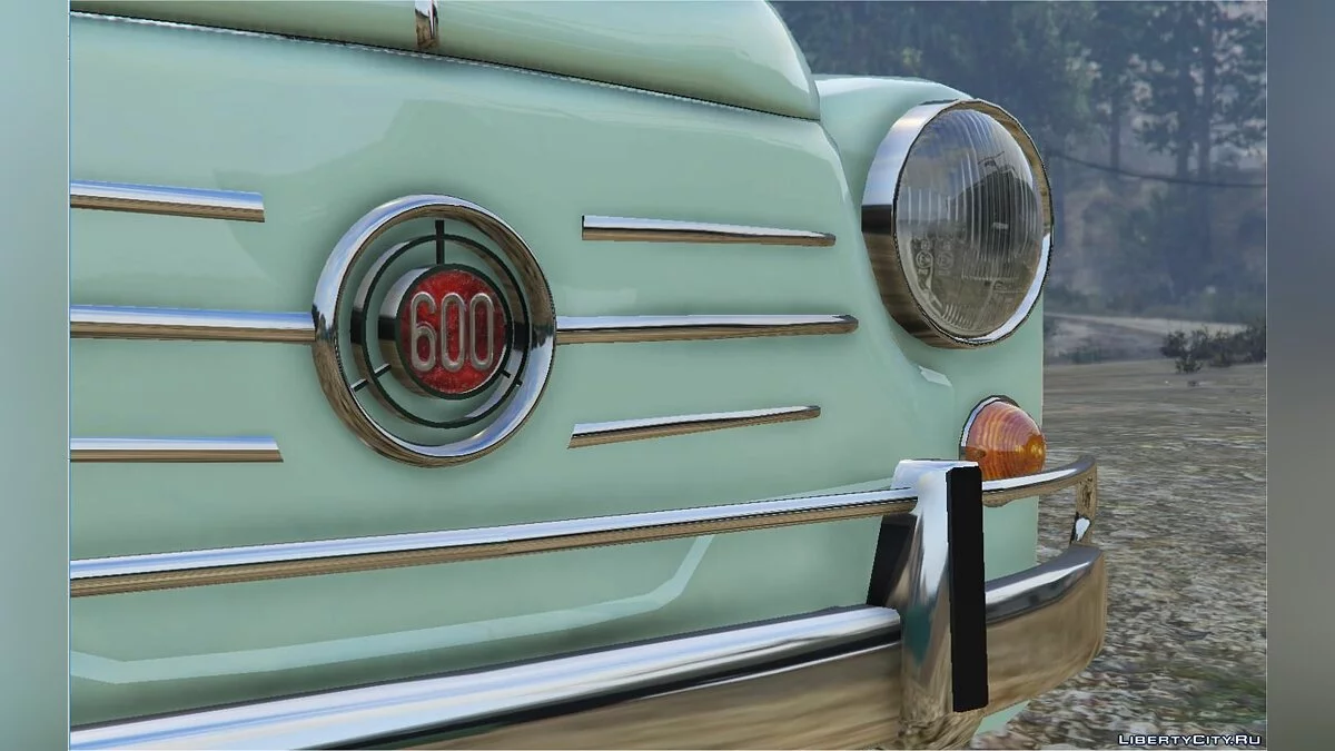 Fiat 600 | Seat 600 | Zastava 750 [Add-On] Suicide doors + Tuning parts 1.0 / GTA 5