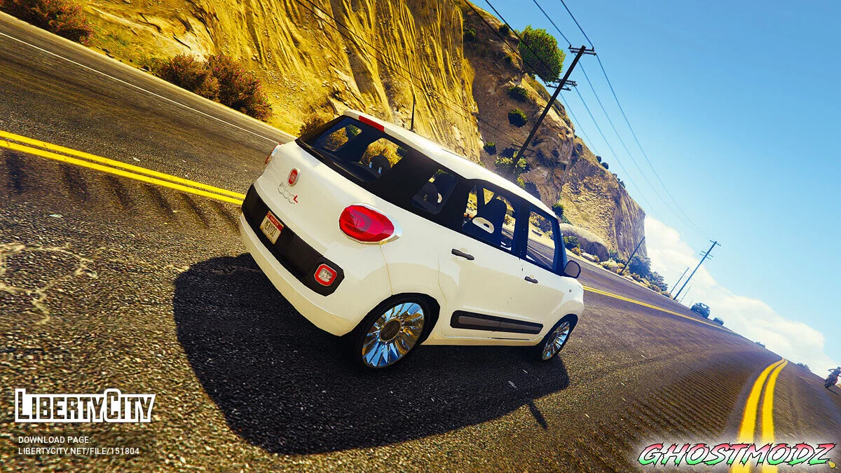Fiat 500L [Add-On / Replace / FiveM] 2.0 / GTA 5