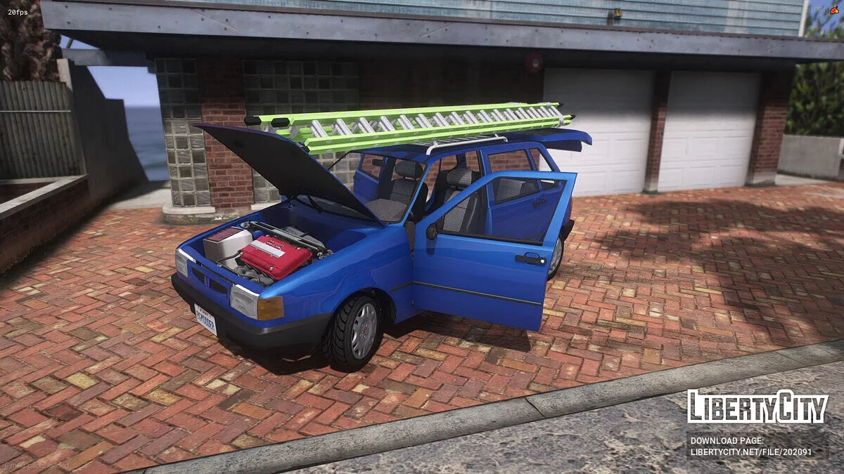 Fiat Uno Service v1 / GTA 5