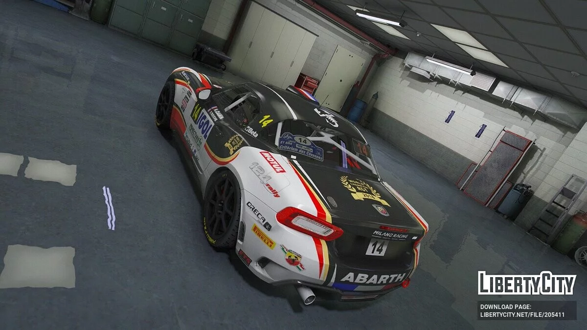 Fiat 124 Abarth RGT v1.0 / GTA 5