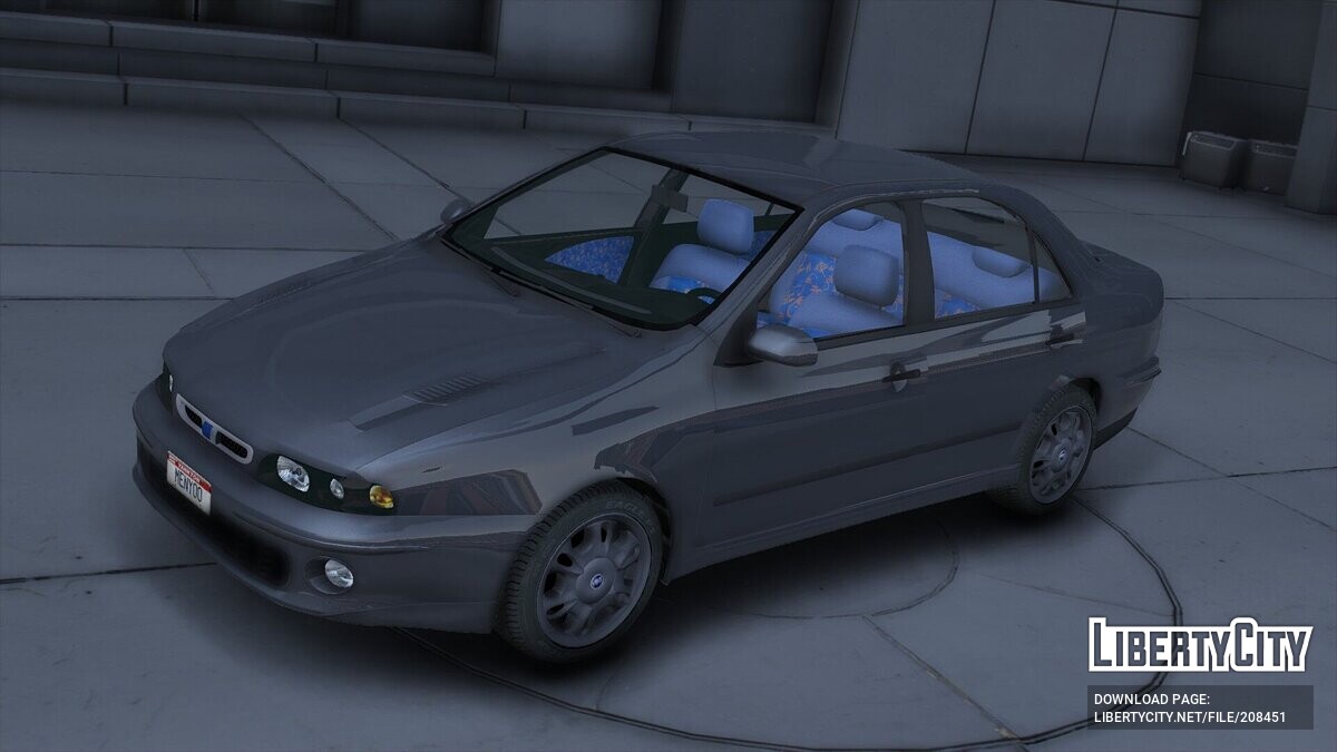 Скачать Fiat Marea Sedan v1.0 для GTA 5