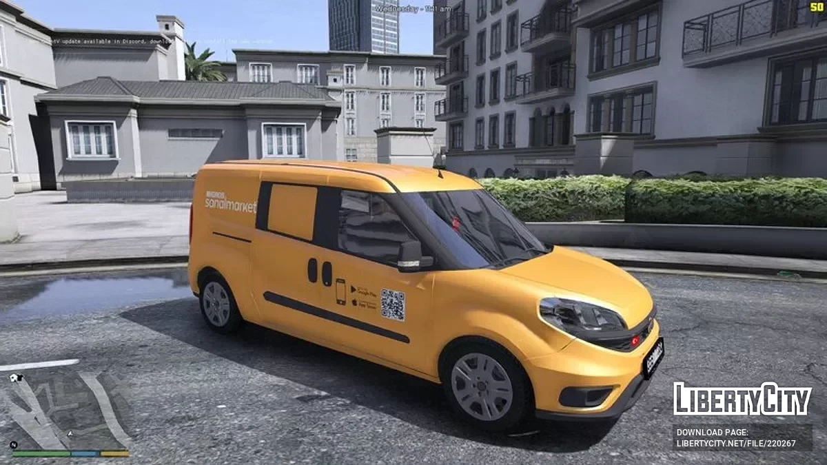 Fiat Doblo Maxi Migros / GTA 5