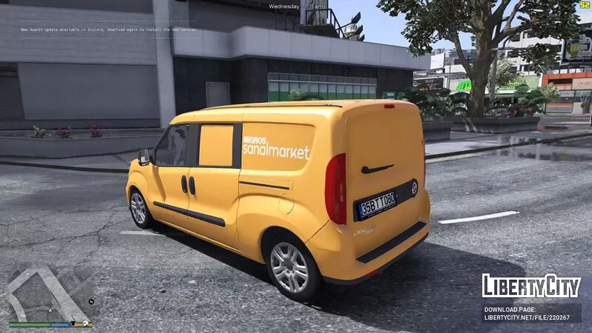 Fiat Doblo Maxi Migros / GTA 5