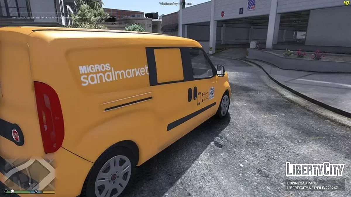Fiat Doblo Maxi Migros / GTA 5