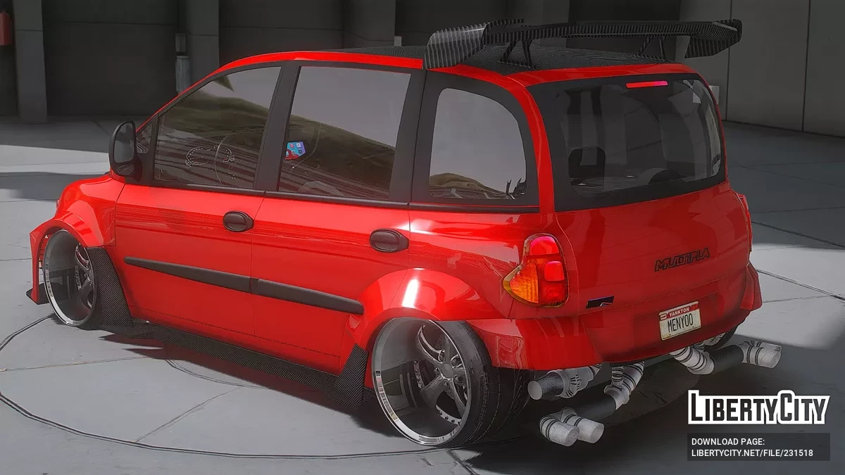 Fiat Multipla Twin Turbo / GTA 5