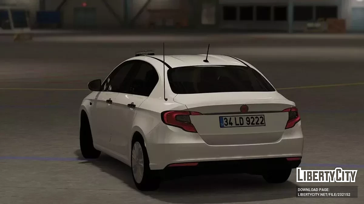 Fiat Egea Unmarked Turkish Police [Replace] [ELS] v2.3 / GTA 5