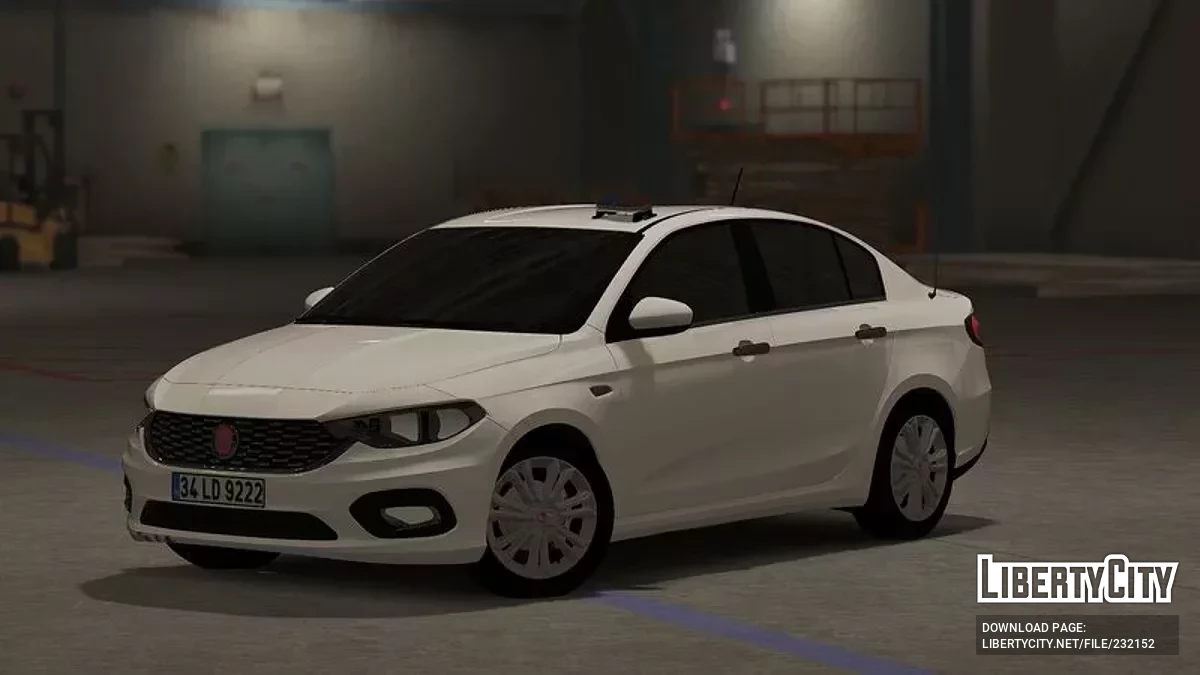 Fiat Egea Unmarked Turkish Police [Replace] [ELS] v2.3 / GTA 5