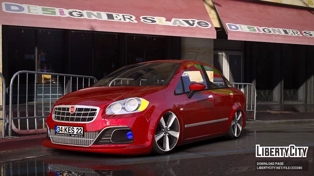 2013 Fiat Linea Modifiyeli / GTA 5