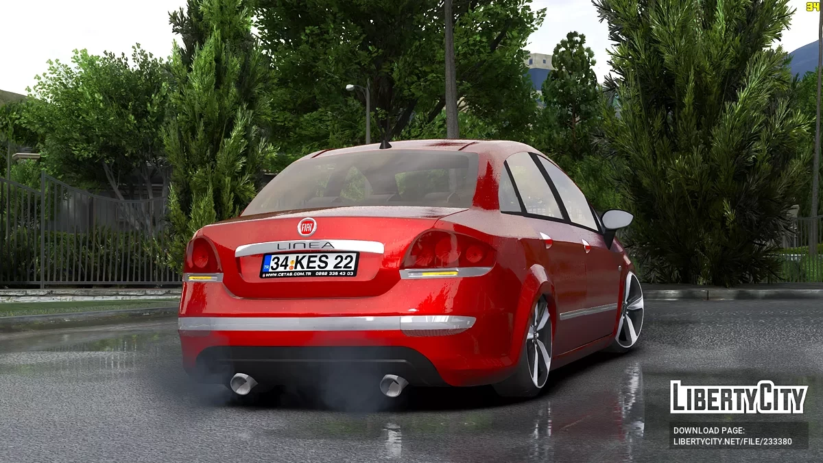 2013 Fiat Linea Modifiyeli / GTA 5