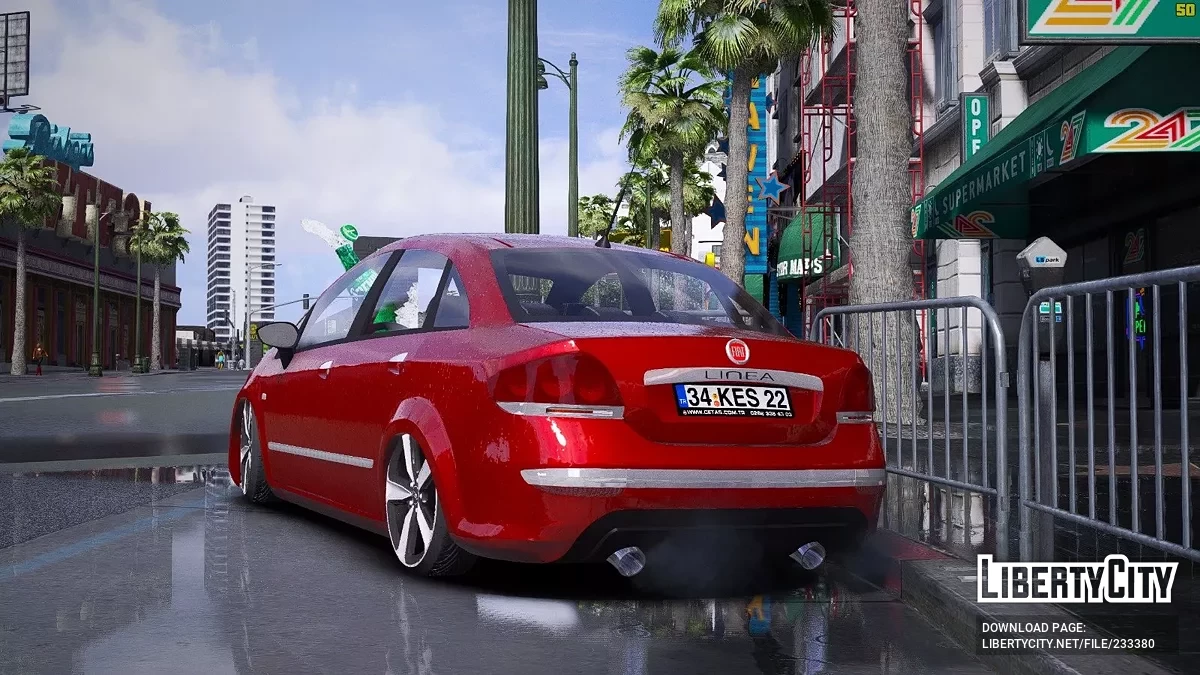 2013 Fiat Linea Modifiyeli / GTA 5
