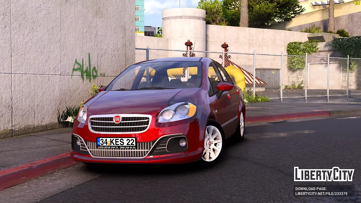 2013 Fiat Linea Orjinal / GTA 5