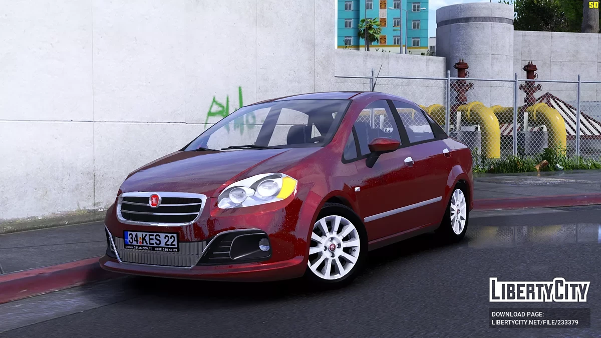 2013 Fiat Linea Orjinal / GTA 5