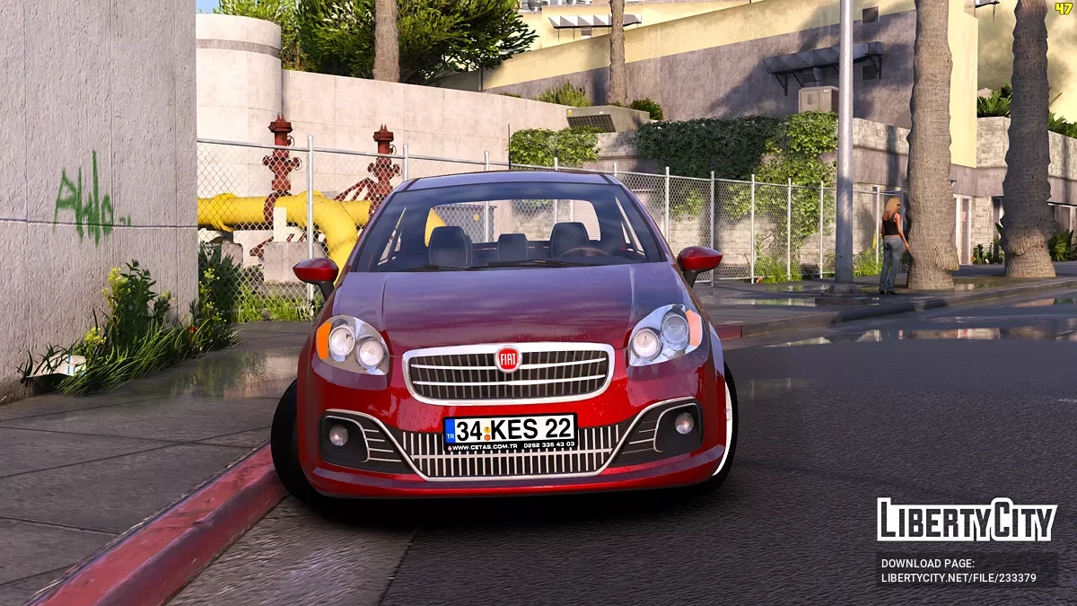 2013 Fiat Linea Orjinal / GTA 5