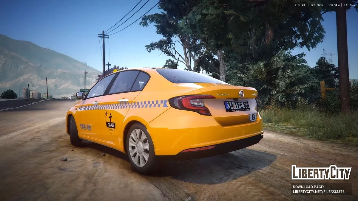 2021 Fiat Egea Taksi / GTA 5