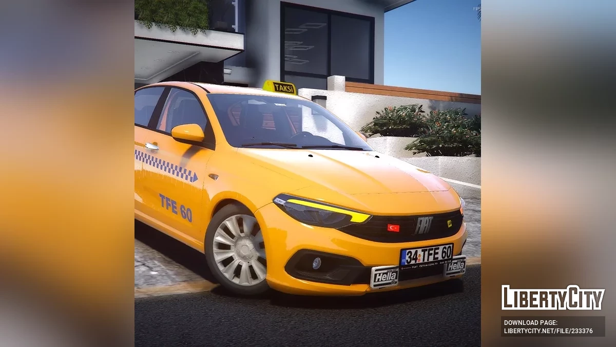 2021 Fiat Egea Taksi / GTA 5