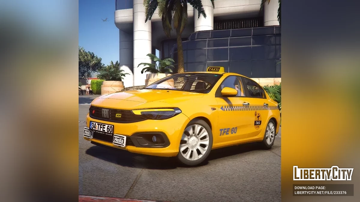 2021 Fiat Egea Taksi / GTA 5