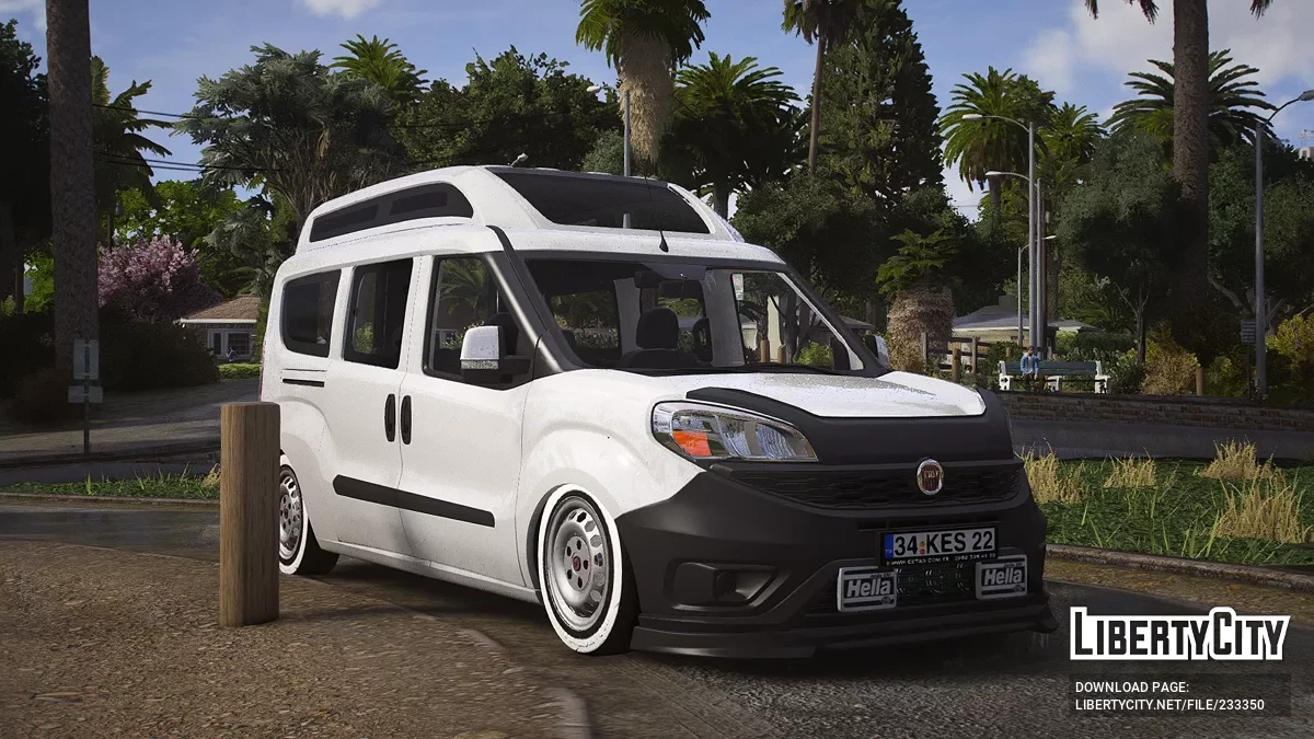 Fiat Doblo D4 Maxi XL Camll Van / GTA 5