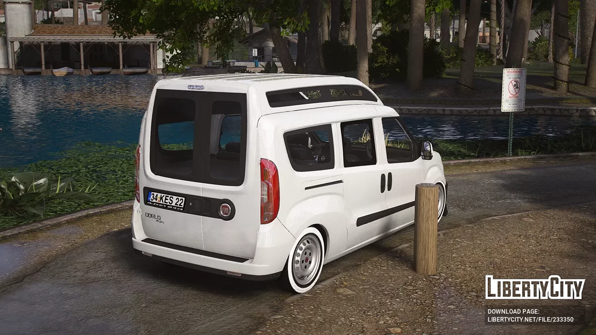 Fiat Doblo D4 Maxi XL Camll Van / GTA 5