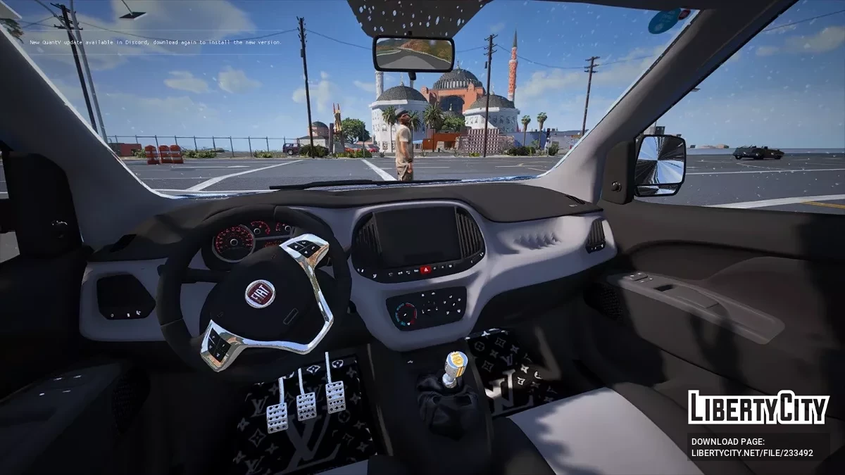 Fiat Doblo Maxi XL Erikli Aracı / GTA 5