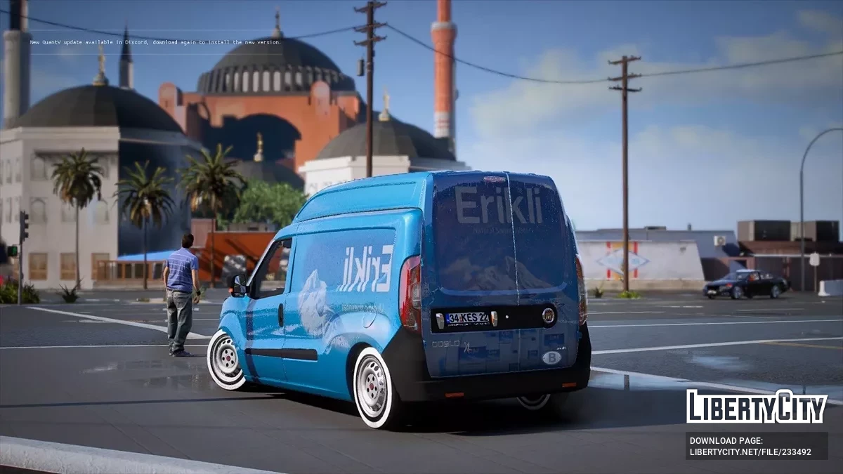 Fiat Doblo Maxi XL Erikli Aracı / GTA 5
