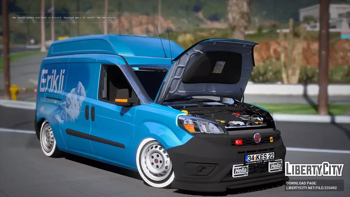 Fiat Doblo Maxi XL Erikli Aracı / GTA 5