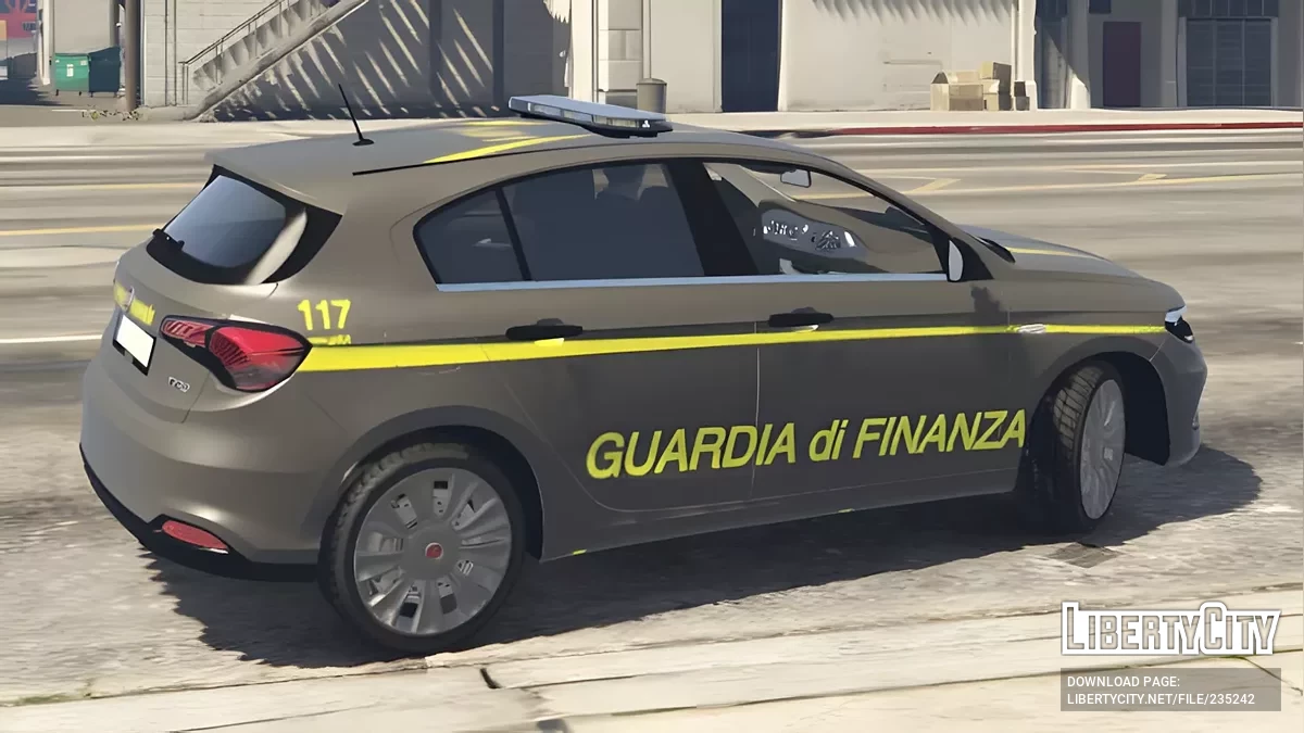 Fiat Tipo Italian Police (Guardia di Finanza) / GTA 5