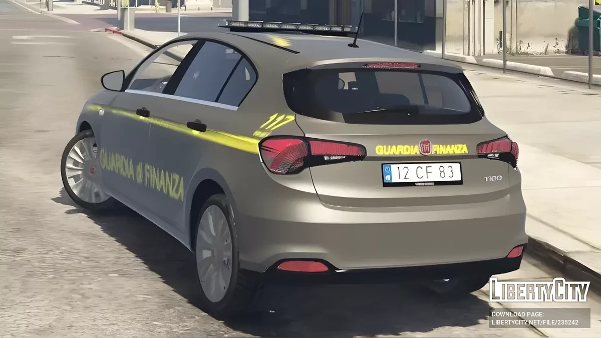 Fiat Tipo Italian Police (Guardia di Finanza) / GTA 5