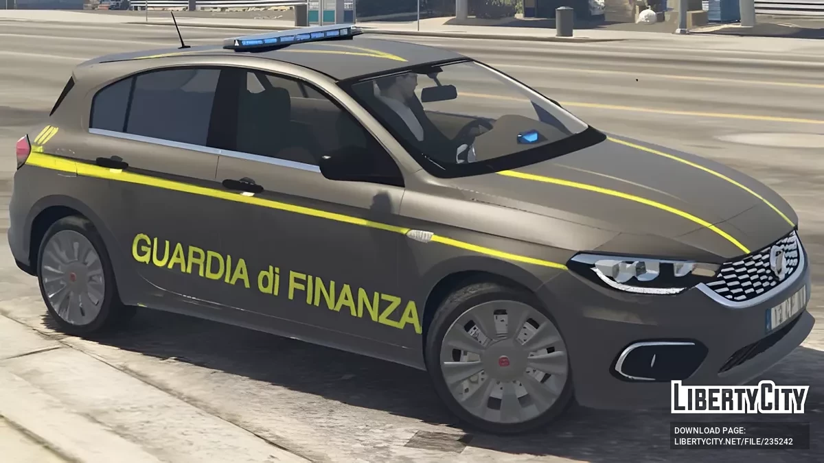 Fiat Tipo Italian Police (Guardia di Finanza) / GTA 5