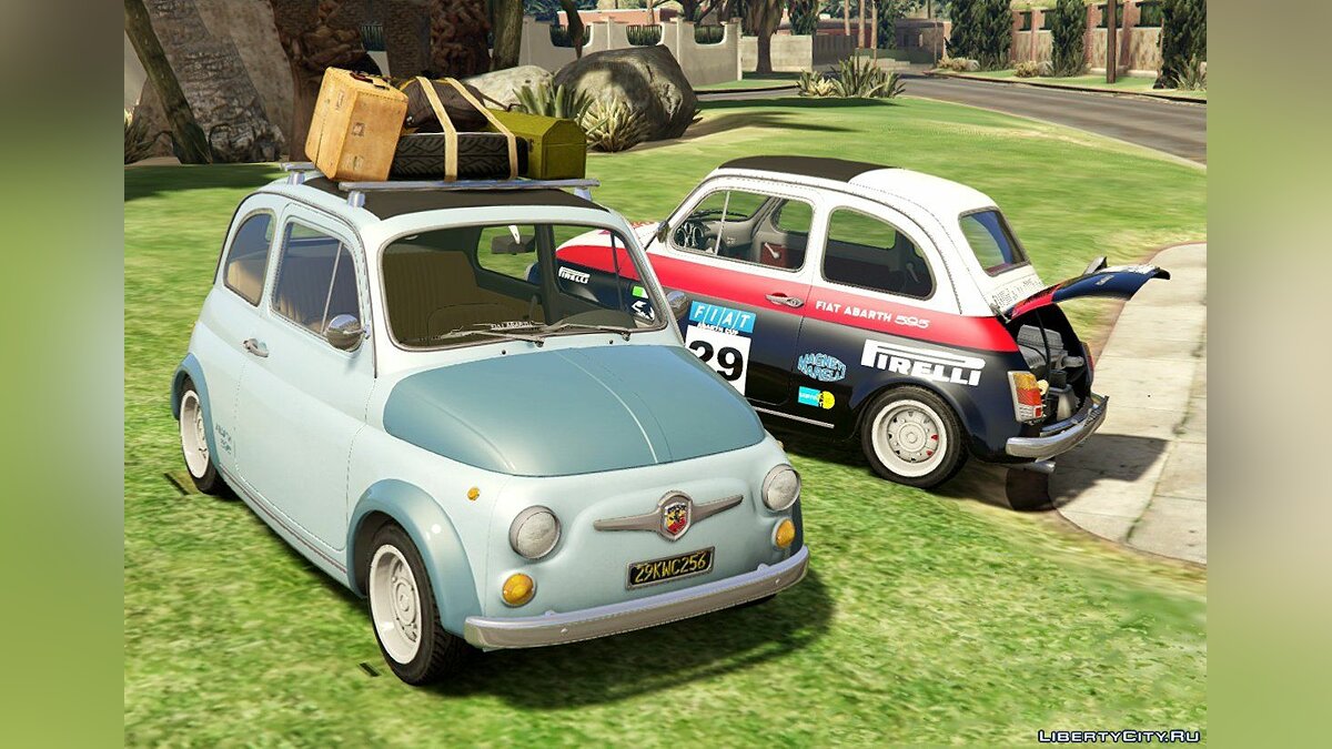 Fiat Abarth 595ss (2in1) [Add-On / Replace | Tuning | Livery] 1.1 для GTA 5 - Картинка #1