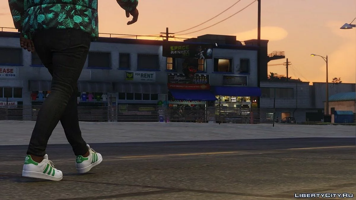 Adidas Superstar New Texture 1.1 / GTA 5