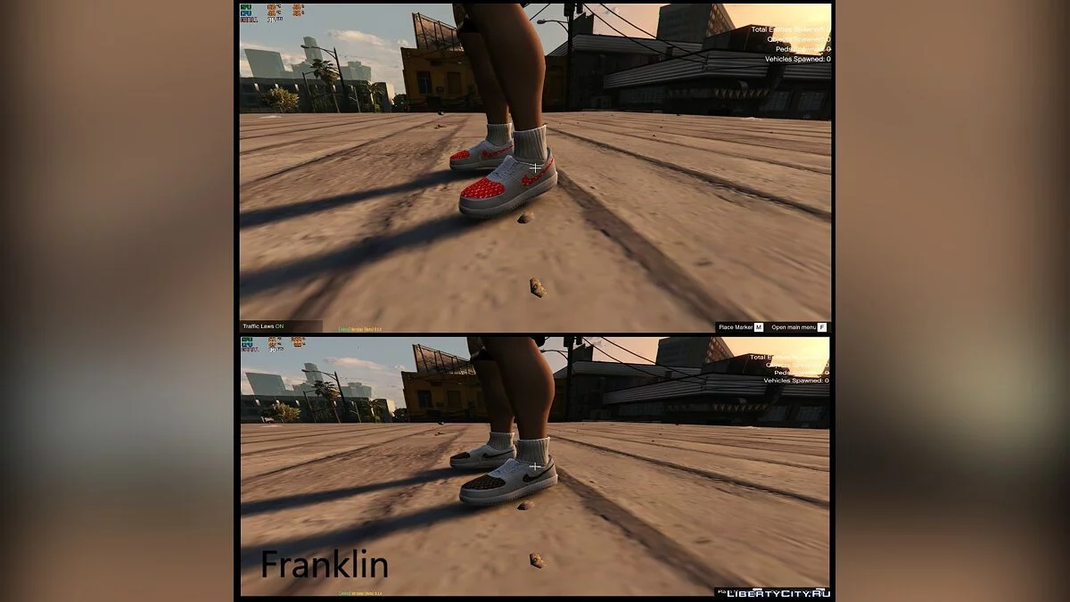 Custom Air Force Ones / GTA 5