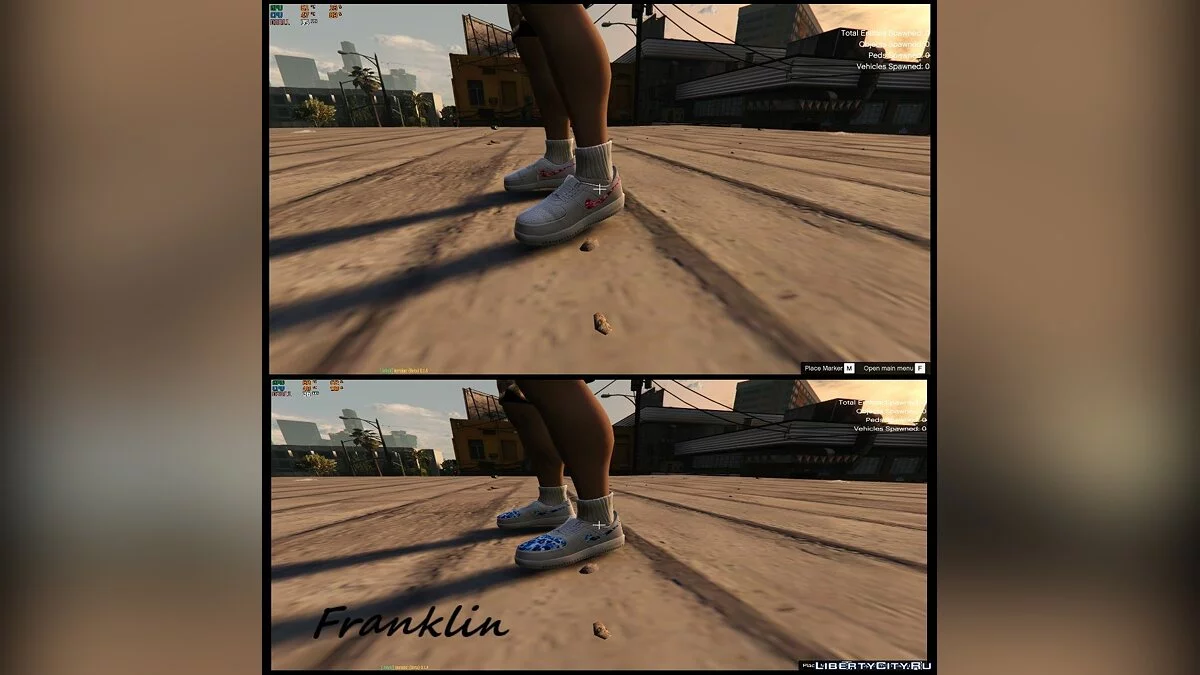Custom Air Force Ones / GTA 5